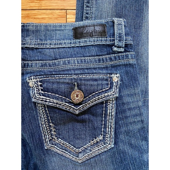 Daytrip Virgo Straight Cut Jeans Size 31 Stretch 25 x 31 - Picture 8 of 8